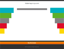 Tablet Screenshot of hidemeproxy.com